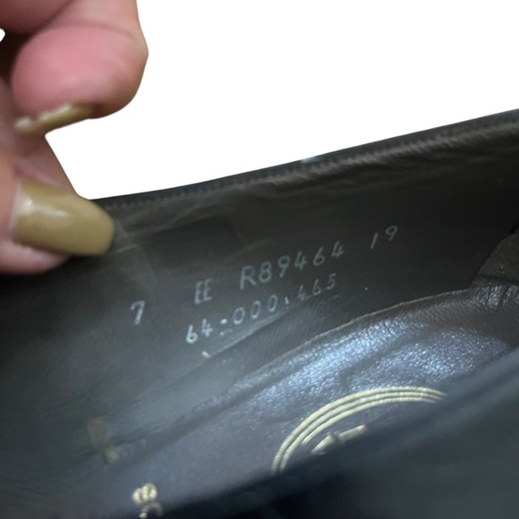 Bally Vasano Swiss Luxury Fashion Vintage Leather Slip On Loafer Pump Heels SZ 9 - Picture 7 of 12